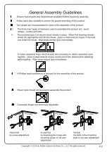 Preview for 2 page of Walker Edison BU62LAU4D Assembly Instructions Manual