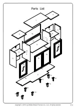 Preview for 3 page of Walker Edison BU62LAU4D Assembly Instructions Manual