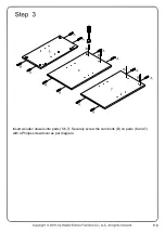 Preview for 8 page of Walker Edison BU62LAU4D Assembly Instructions Manual