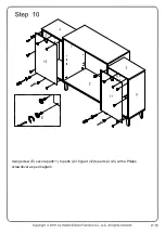 Preview for 15 page of Walker Edison BU62LAU4D Assembly Instructions Manual