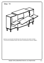 Preview for 20 page of Walker Edison BU62LAU4D Assembly Instructions Manual