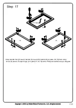 Preview for 22 page of Walker Edison BU62LAU4D Assembly Instructions Manual