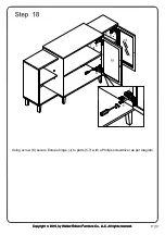 Preview for 23 page of Walker Edison BU62LAU4D Assembly Instructions Manual