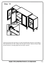 Preview for 24 page of Walker Edison BU62LAU4D Assembly Instructions Manual