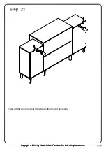 Preview for 26 page of Walker Edison BU62LAU4D Assembly Instructions Manual