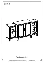 Preview for 28 page of Walker Edison BU62LAU4D Assembly Instructions Manual