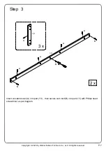 Preview for 7 page of Walker Edison BU62NOA4D Assembly Instructions Manual