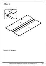 Preview for 13 page of Walker Edison BU62NOA4D Assembly Instructions Manual