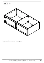 Preview for 15 page of Walker Edison BU62NOA4D Assembly Instructions Manual