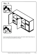 Preview for 19 page of Walker Edison BU62NOA4D Assembly Instructions Manual