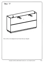 Preview for 21 page of Walker Edison BU62NOA4D Assembly Instructions Manual