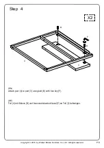 Preview for 8 page of Walker Edison C40JERCT Assembly Instructions Manual