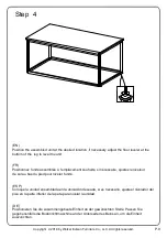 Предварительный просмотр 9 страницы Walker Edison C42LWSQ Assembly Instructions Manual