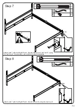 Preview for 8 page of Walker Edison Cama CMAB8B Assembly Instructions Manual