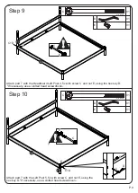 Preview for 9 page of Walker Edison Cama CMAB8B Assembly Instructions Manual