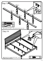 Preview for 11 page of Walker Edison Cama CMAB8B Assembly Instructions Manual