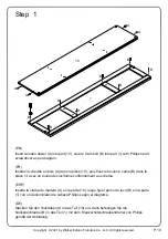 Preview for 10 page of Walker Edison CDYM3F Assembly Instructions Manual