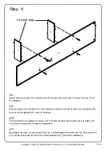 Preview for 13 page of Walker Edison CDYM3F Assembly Instructions Manual