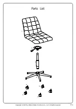 Preview for 3 page of Walker Edison CHJOSTSK Assembly Instructions Manual