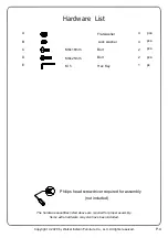 Preview for 4 page of Walker Edison CHJOSTSK Assembly Instructions Manual