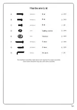 Preview for 4 page of Walker Edison CHW Assembly Instruction Manual