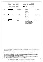 Предварительный просмотр 7 страницы Walker Edison CIROD2L Assembly Instructions Manual