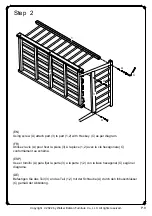 Предварительный просмотр 9 страницы Walker Edison CIROD2L Assembly Instructions Manual