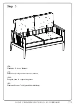 Предварительный просмотр 12 страницы Walker Edison CIROD2L Assembly Instructions Manual