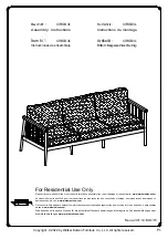 Walker Edison CIROD3L Assembly Instructions Manual preview