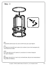 Preview for 8 page of Walker Edison CLDK26B Assembly Instructions Manual