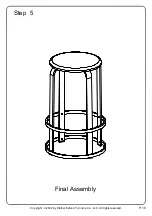 Preview for 10 page of Walker Edison CLDK26B Assembly Instructions Manual