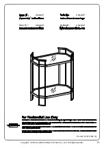 Walker Edison CMLD4P Assembly Instructions Manual preview