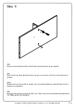 Предварительный просмотр 14 страницы Walker Edison CRFL1K Assembly Instructions Manual