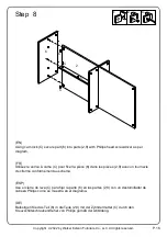 Предварительный просмотр 16 страницы Walker Edison CRFL1K Assembly Instructions Manual