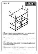 Предварительный просмотр 20 страницы Walker Edison CRFL1K Assembly Instructions Manual