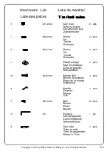 Preview for 8 page of Walker Edison CRFL3K Assembly Instructions Manual