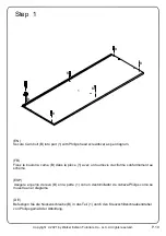 Preview for 10 page of Walker Edison CRFL3K Assembly Instructions Manual