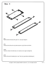 Предварительный просмотр 13 страницы Walker Edison CRFL3K Assembly Instructions Manual