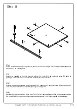 Preview for 14 page of Walker Edison CRFL3K Assembly Instructions Manual