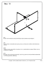 Preview for 22 page of Walker Edison CRFL3K Assembly Instructions Manual