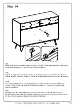 Предварительный просмотр 33 страницы Walker Edison CRFL3K Assembly Instructions Manual