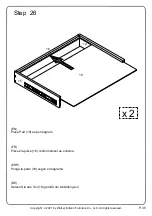 Предварительный просмотр 35 страницы Walker Edison CRFL3K Assembly Instructions Manual