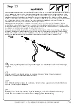 Предварительный просмотр 42 страницы Walker Edison CRFL3K Assembly Instructions Manual