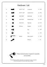 Preview for 3 page of Walker Edison CWM2MDX Assembly Instructions Manual