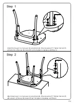 Preview for 4 page of Walker Edison CWM2MDX Assembly Instructions Manual