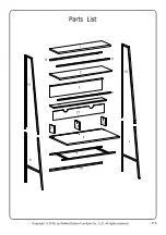 Предварительный просмотр 3 страницы Walker Edison D36ARLO Assembly Instructions Manual