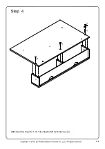 Предварительный просмотр 8 страницы Walker Edison D36ARLO Assembly Instructions Manual