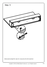 Предварительный просмотр 9 страницы Walker Edison D36ARLO Assembly Instructions Manual