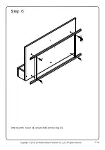 Предварительный просмотр 10 страницы Walker Edison D36ARLO Assembly Instructions Manual