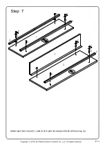 Предварительный просмотр 11 страницы Walker Edison D36ARLO Assembly Instructions Manual